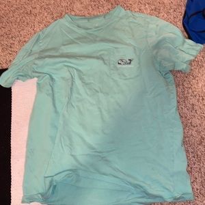 Vineyard Vines Teal- kids extra large T-shirt